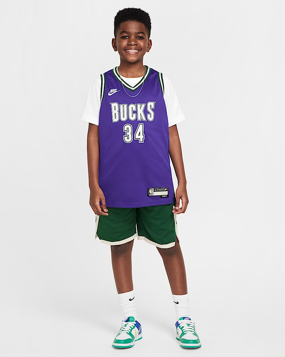 Milwaukee bucks kids jersey on sale